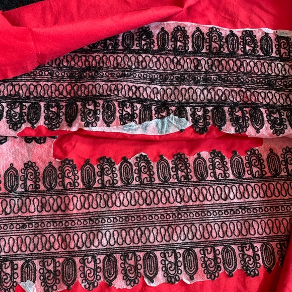 Beautiful Bohemian 💯 percent Egyptian Cotton Kaftan. One of a kind. - Picture 3 of 8